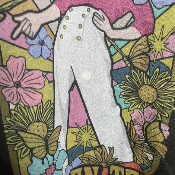 Harry Styles Love On Tour Graphic Pullover Sweatshirt Black - Picture 3 of 4